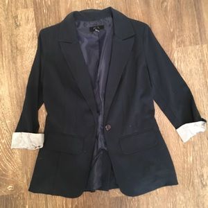 Women’s blazer, navy blue or dark blue